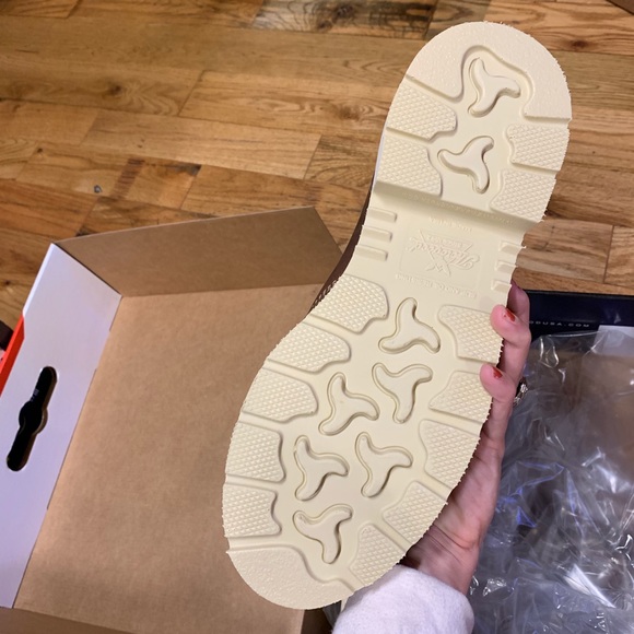 Thorogood Lace Up Moc Toe Safety Toe Work Boots - Picture 7 of 8